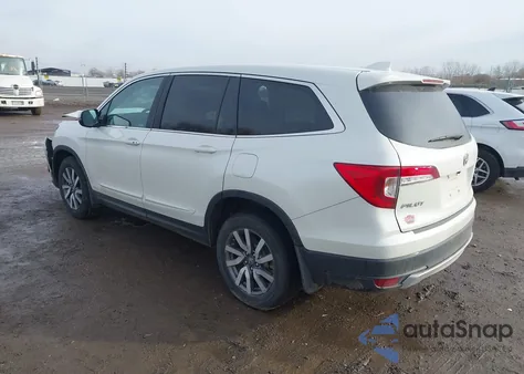 2019 Honda Pilot Ex-L z USA, uszkodzony, nr VIN 5FNYF6H55KB010077